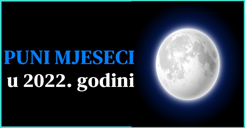 Saznajte KAKAV CE UTICAJ imati svaki Pun mesec u ovoj godini…