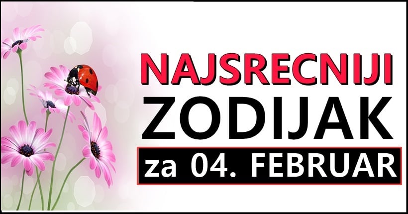 4.FEBRUAR ce ovom znaku biti DAN IZ SNOVA posle  mnogo suza, konacno,RADOST , NOVAC, LJUBAV!