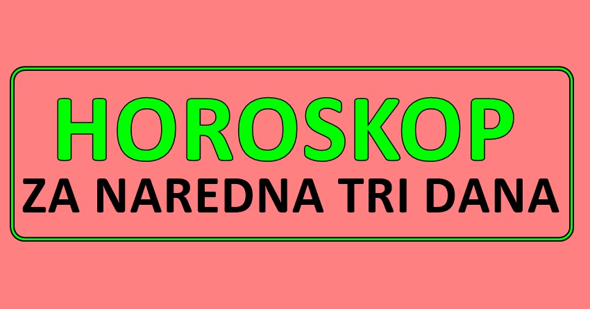 U naredna tri dana neki znaci ce morati da se SUOCE sa VELIKOM TUGOM!